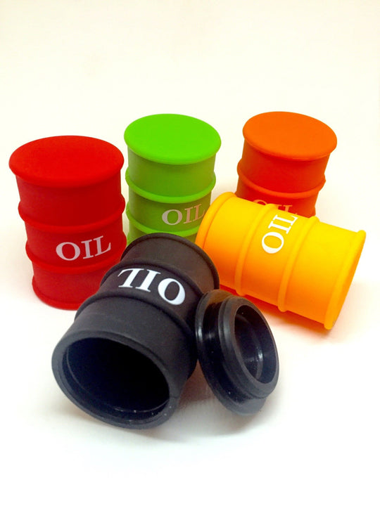 Silicone Container - Small Oil Barrel