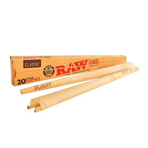 RAW - 20 Stage Rawket Cone (8 Packs)