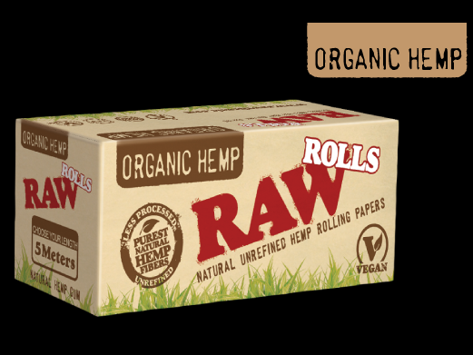 RAW - Organic 5 Meter Rolls (24pk)