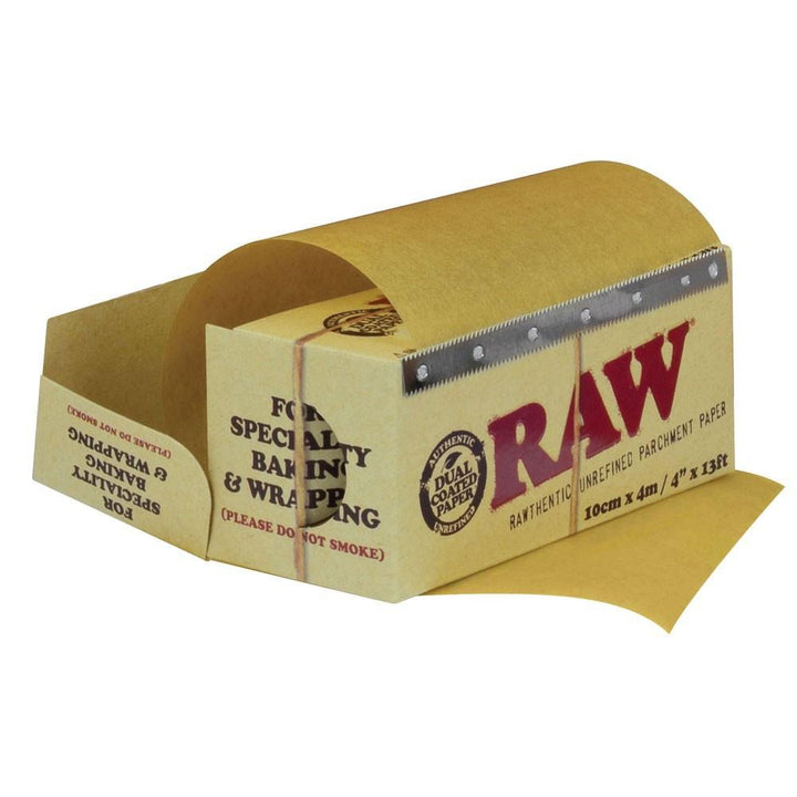 RAW - Unrefined Parchment Paper (4" x 13ft)(12 pack)
