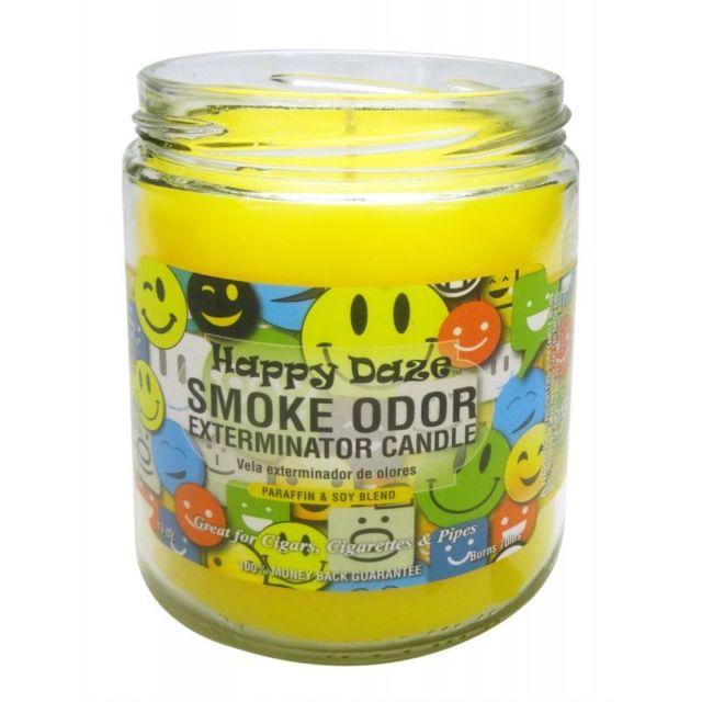 Smoke Odor Exterminator Candle 13oz Happy Daze