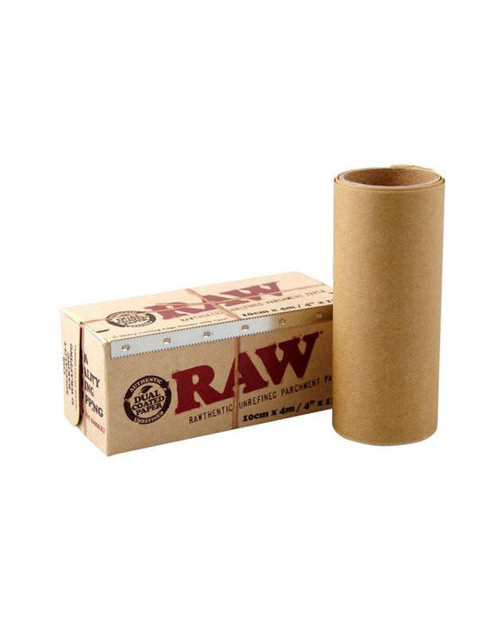 RAW - Unrefined Parchment Paper (4" x 13ft)(12 pack)