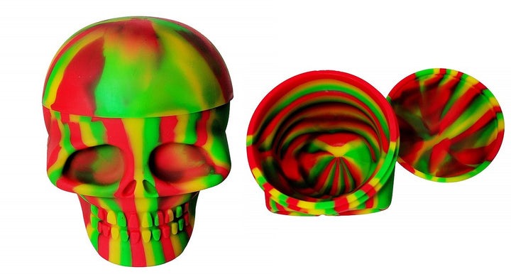 Silicone Container - Jumbo Skull (500ml)