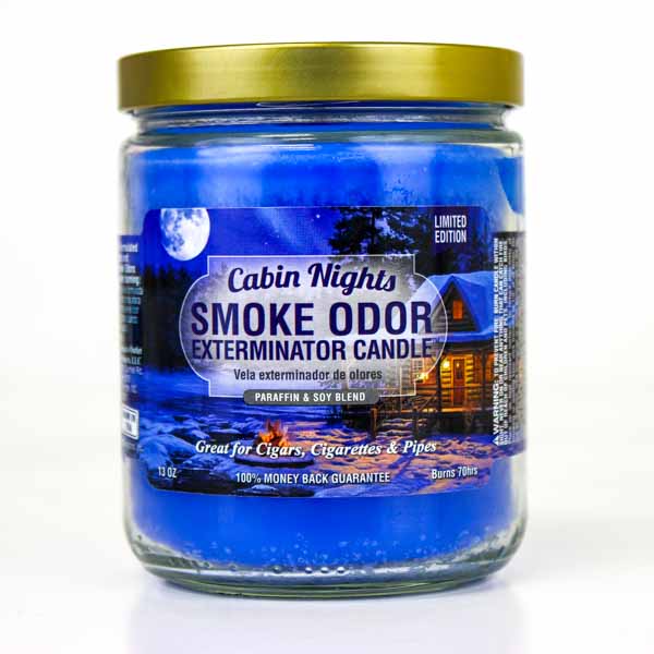 Smoke Odor Exterminator Candle 13oz Cabin Nights