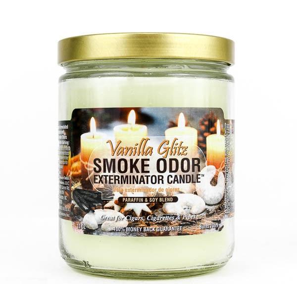 Smoke Odor Exterminator Candle 13oz Vanilla Glitz