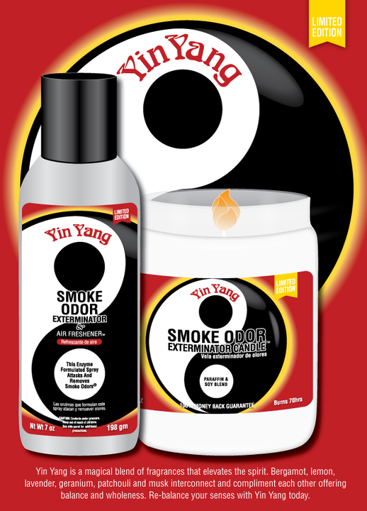 Smoke Odor Air Freshener Spray - Yin Yang (7oz)