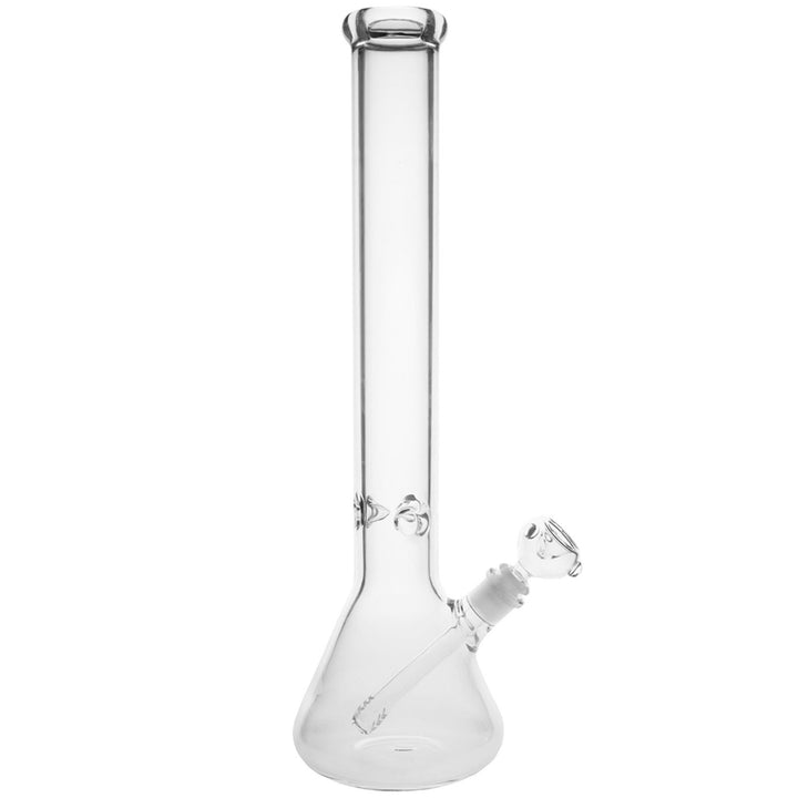 Glass Water Pipe - Clear HD (10")