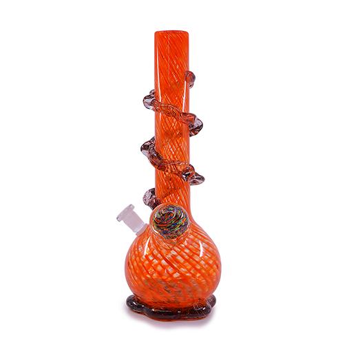 Soft Glass Water Pipe - Sand Storm (13.5")