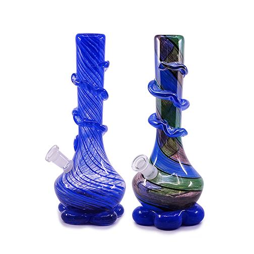 Soft Glass Water Pipe - Picasso (10.5")